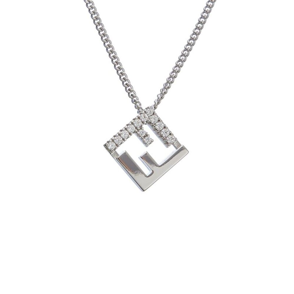 Fendi Forever Necklace, Grey